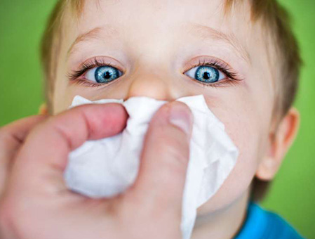 Nasenbluten bei Kindern