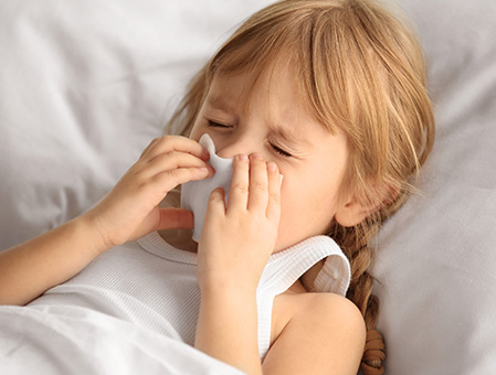 Sinusitis bei Kindern